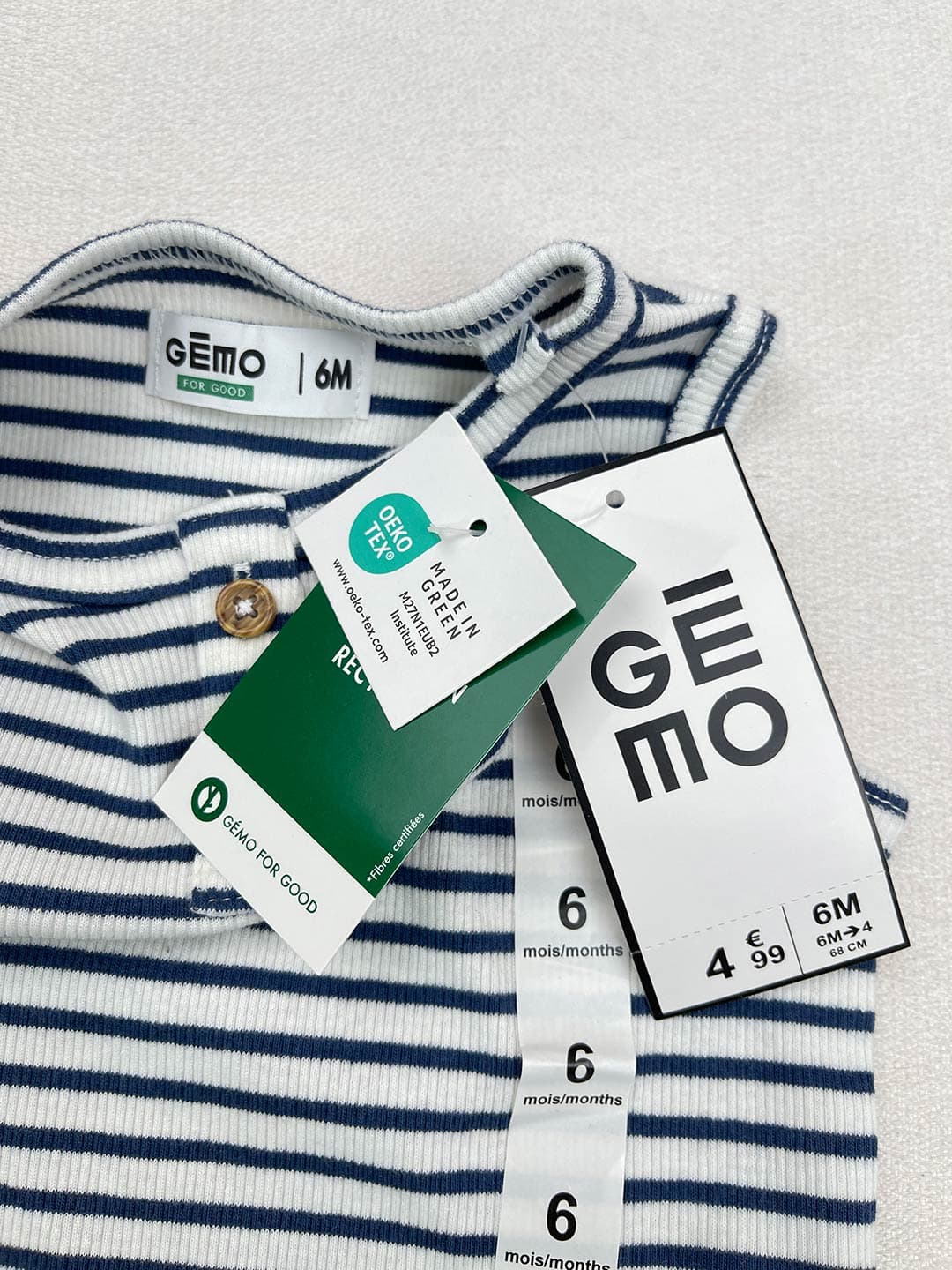 تاپ دخترانه کبریتی برند Gemo کد A2275 — تصویر ۵