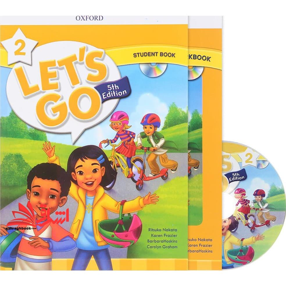 کتاب lets go ۲ SB+WB ۵th edition