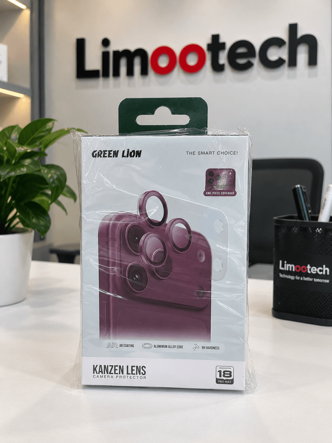 محافظ لنز دوربین آیفون 18 پرو مکس گرین لاین مدل Kanzen Lens — تصویر ۲