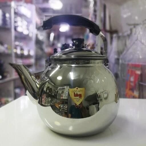 کتری استیل ۴ لیتری مدل خمره ای