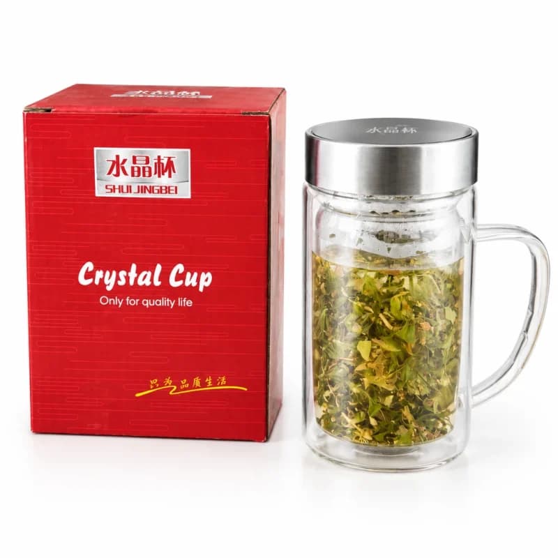 ماگ دمنوش پیرکس دوجداره (۱۳۶)