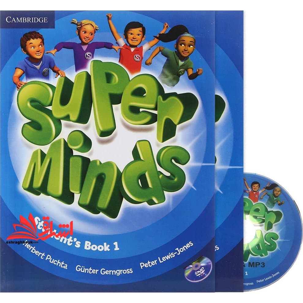 کتاب Super Minds ۱ SB+WB+CD+DVD