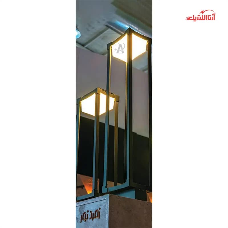 چراغ چمنی 65 سانتیمتری زمرد نور ZNE.G.282 — تصویر ۲