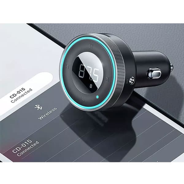 شارژر فندکی و پخش کننده بلوتوث 17 وات Baseus Enjoy Car Wireless MP3 Charger — تصویر ۲
