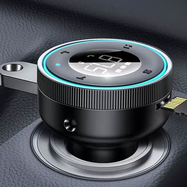 شارژر فندکی و پخش کننده بلوتوث 17 وات Baseus Enjoy Car Wireless MP3 Charger — تصویر ۴