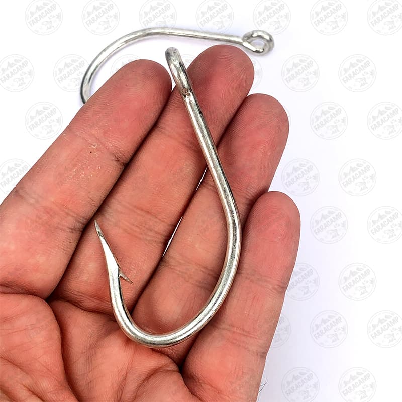 قلاب موستاد دریایی آب شور سایز 8/0 بسته 3 عددی MUSTAD SOUTHERN & TUNA HOOK — تصویر ۳