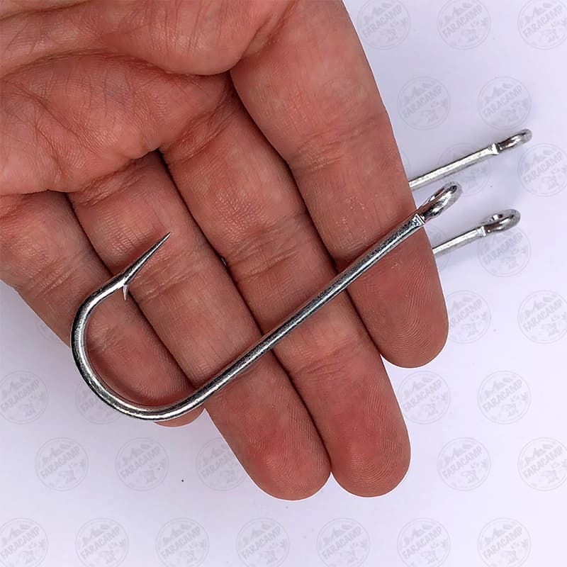 قلاب کیشیدا دریایی آب شور سایز ۳ بسته ۳ عددی KISHIDA ROUND BENT SEA HOOKS 1150 — تصویر ۳