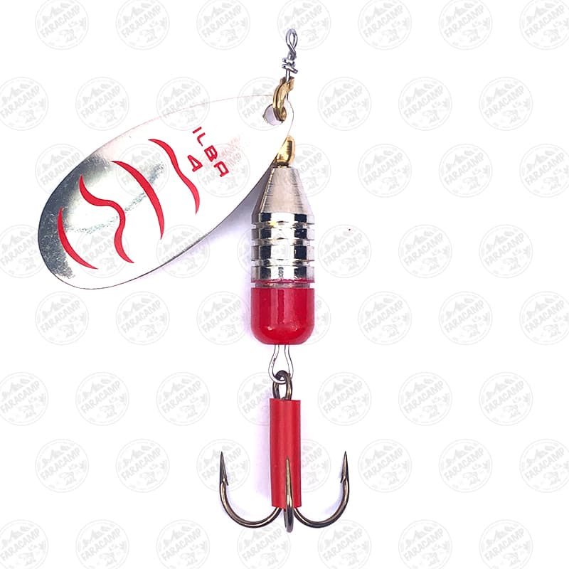 لانسه ماهیگیری سایز ۴ ایلبا ROBIN BASIC Silver/Red