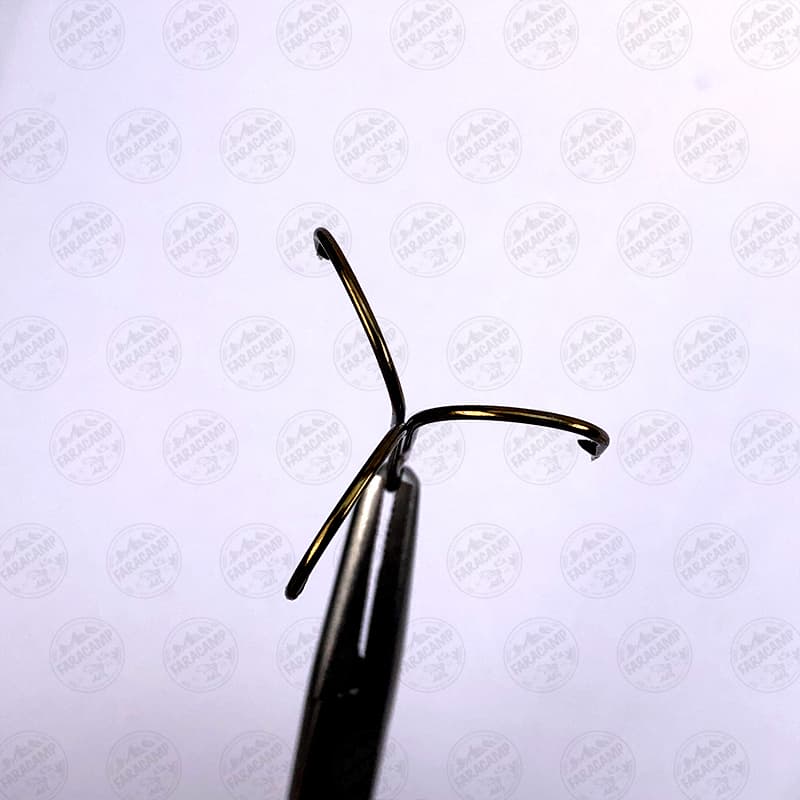 قلاب موستاد سه شاخ برنز سایز 1 بسته ۵ عددی MUSTAD Hameçons Triples Ronds HOOKS 5841O — تصویر ۶