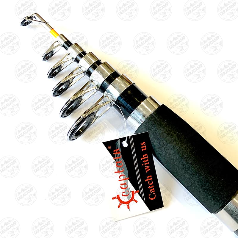 چوب ماهیگیری تلسکوپی کاپیتان ۳۵۰ سانت مدل CAPTAIN BOAT FISHER — تصویر ۴