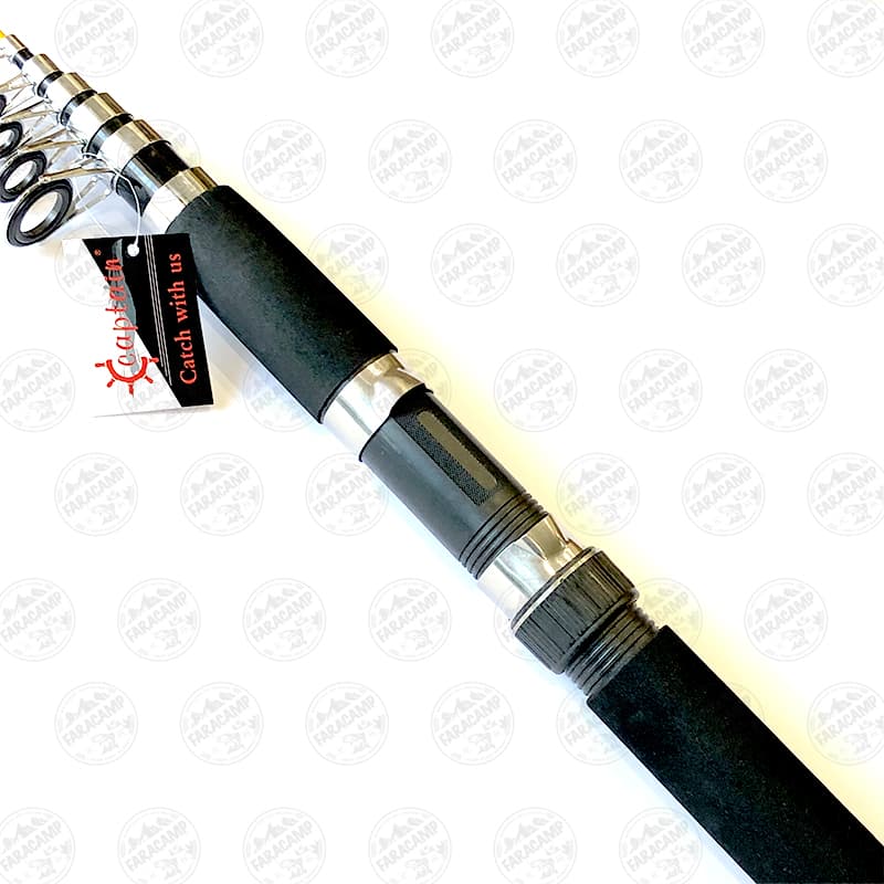 چوب ماهیگیری تلسکوپی کاپیتان ۳۵۰ سانت مدل CAPTAIN BOAT FISHER — تصویر ۳