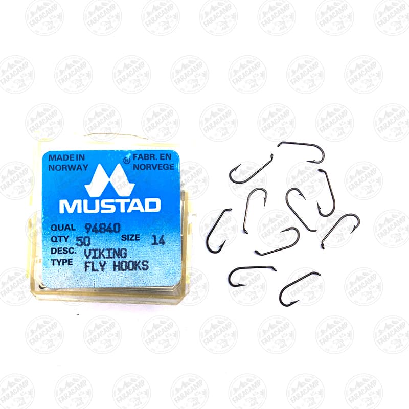 قلاب موستاد برنزی سایز 14 بسته 10 عددی MUSTAD 94840