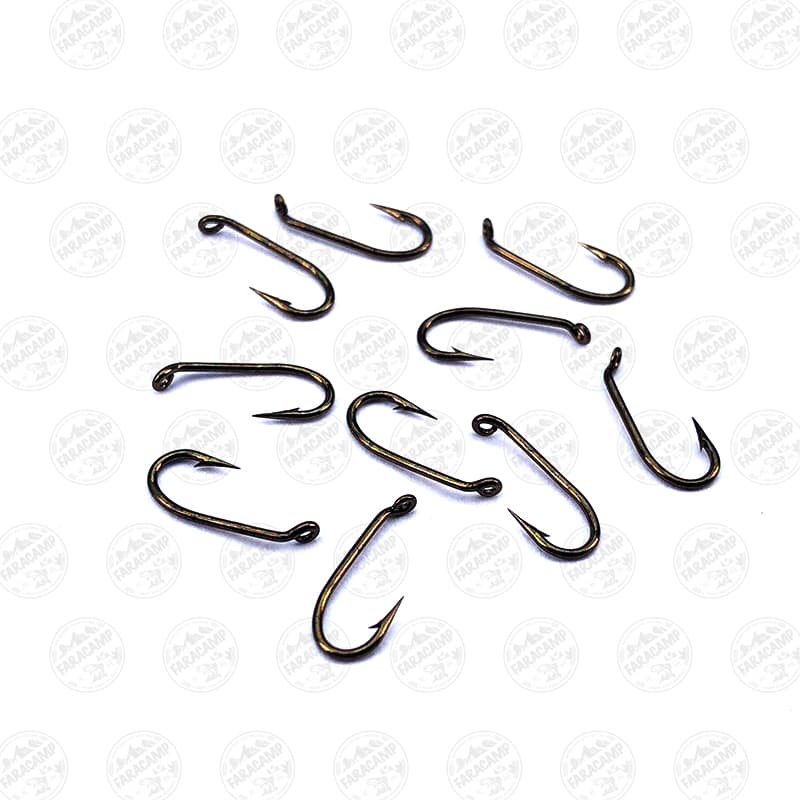 قلاب موستاد برنزی سایز 14 بسته 10 عددی MUSTAD 3906 — تصویر ۲