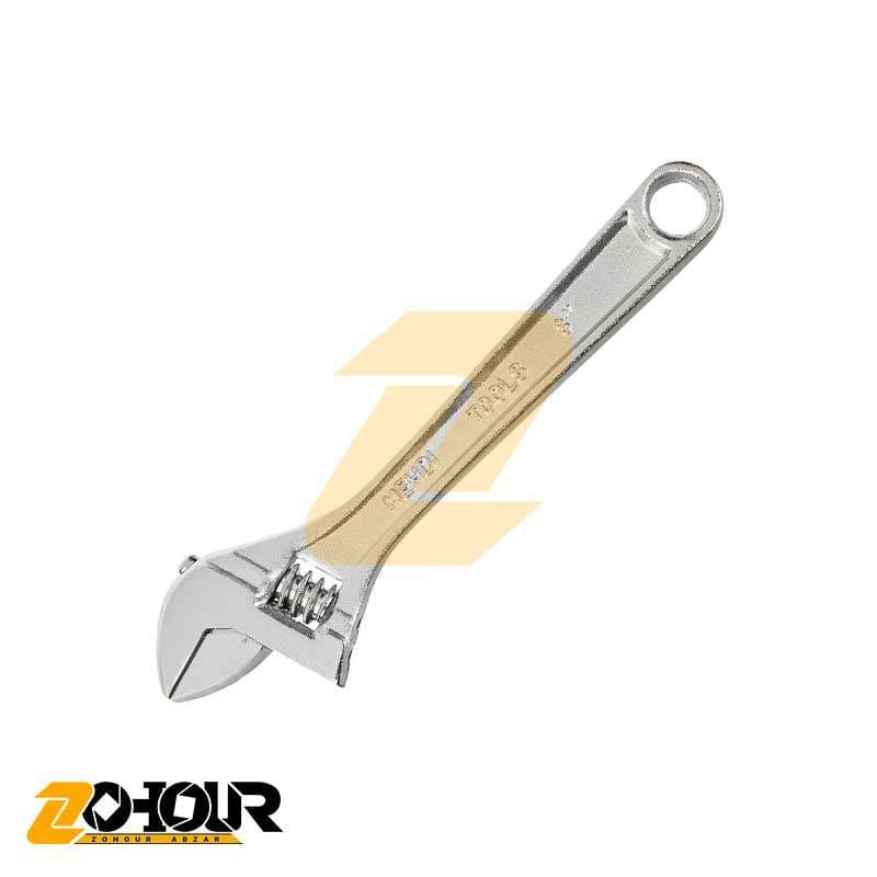 آچار فرانسه سایز 8 اینچ ابزار مهدی MEHDI TOOLS