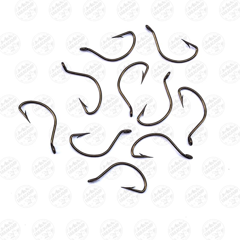 قلاب موستاد نروژ برنزی سایز 16 بسته 10 عددی MUSTAD WideGap 37160 — تصویر ۳