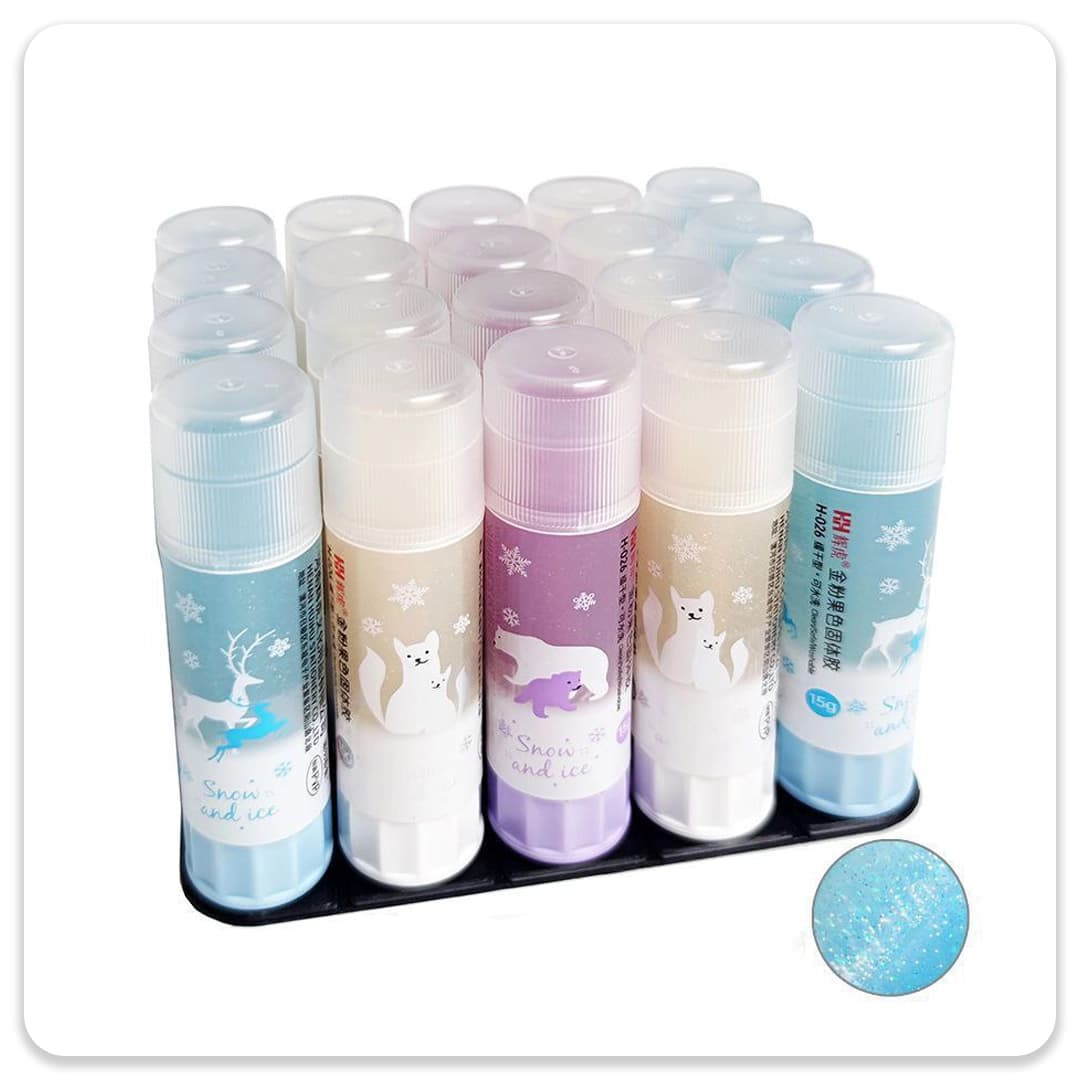 چسب PVC ماتیکی شاین دار حیوانات (مدل رندوم) — تصویر ۳