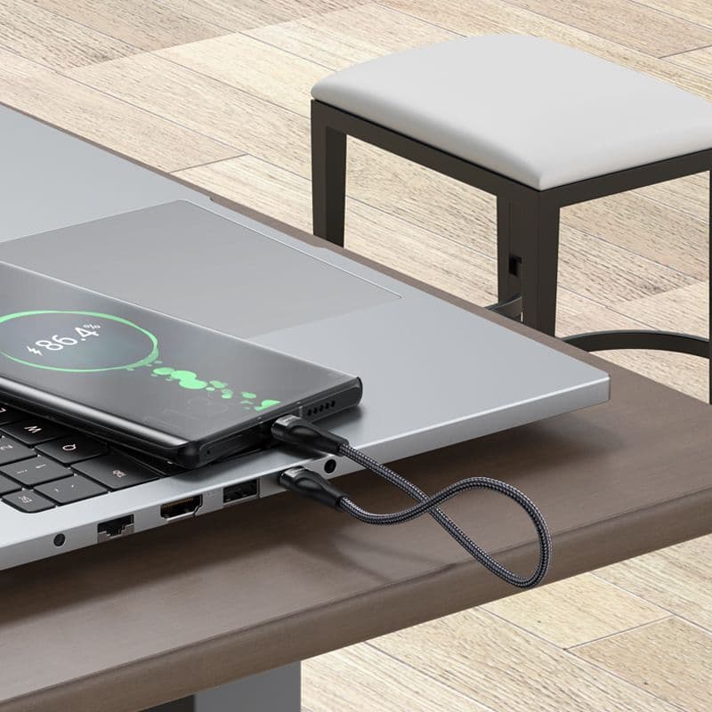 کابل پاوربانکی تایپ سی به تایپ سی یسیدو مدل YESIDO CA83 Type-C to Type-C — تصویر ۸