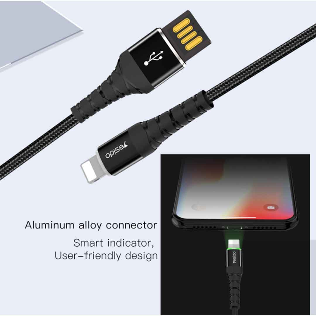 کابل آیفون یسیدو مدل YESIDO CA35 USB To Lightning — تصویر ۷