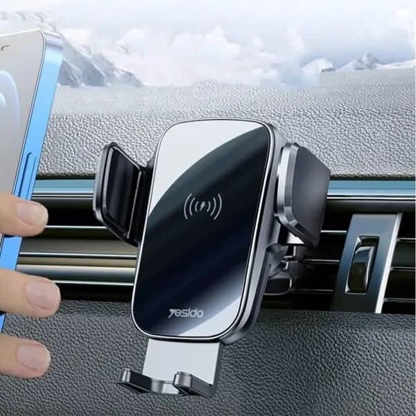 هولدر و شارژر وایرلس یسیدو مدل YESIDO C186 Wireless Charger Holder — تصویر ۳