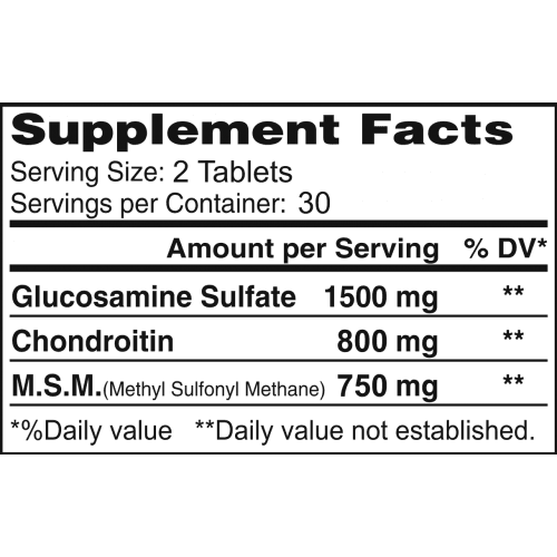 آلفلکسیل آلفا | ALFA Triple Alflexil Glucosamine Chondroitin MSM — تصویر ۲