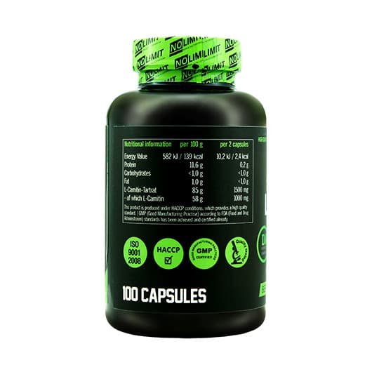 ال کارنیتین ۱۵۰۰ نولیمیت | Nolimit L-CARNITINE 1500 — تصویر ۲