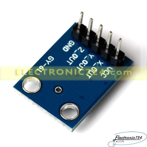 ماژول شتاب سنج سه محوره (ADXL335 (GY-61 — تصویر ۳