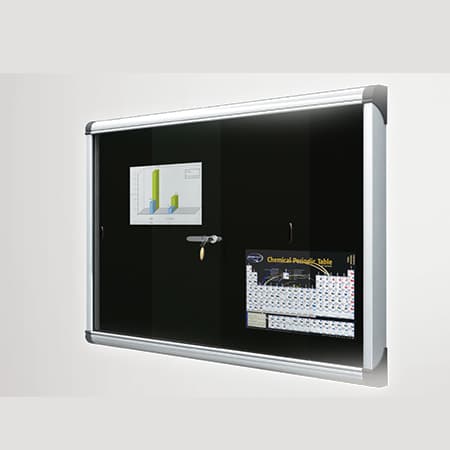 اعلانات شیشه خور (بدون شیشه) شیدکو ابعاد 90*120 — تصویر ۲