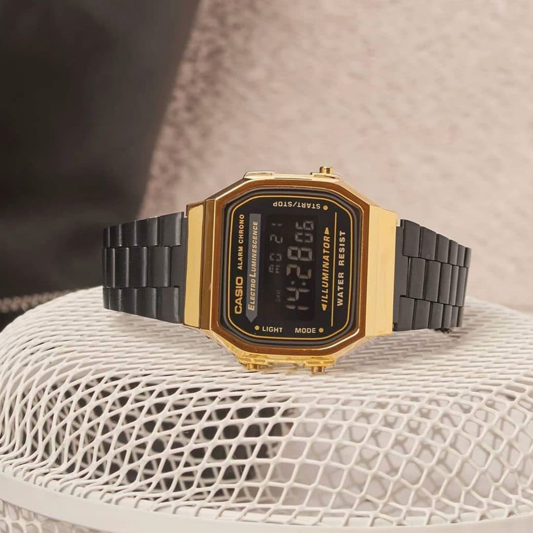 ساعت کاسیو VINTAGE مدل A168WEGB-1B — تصویر ۴