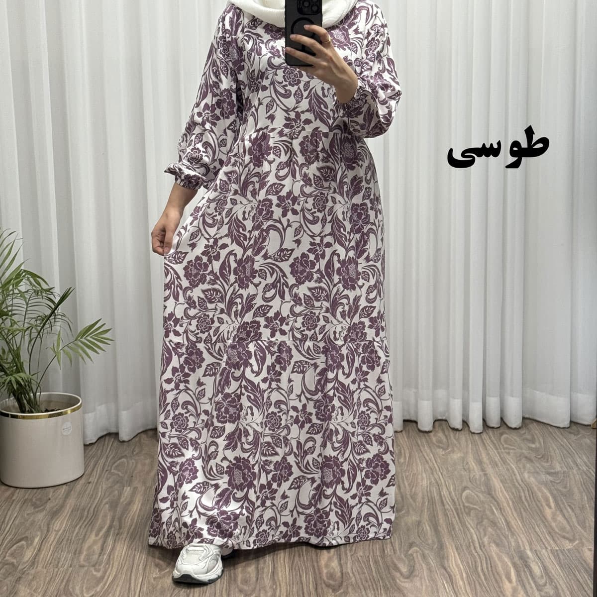 فلور سفید مدل فاطی — تصویر ۲