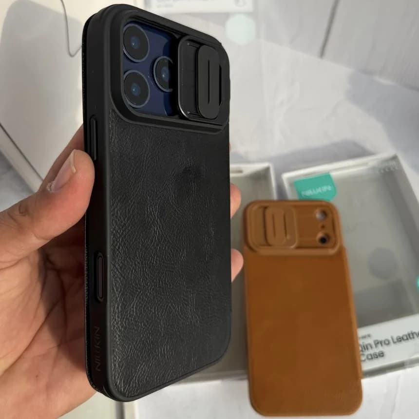 قاب nilkin leather case (آیفون) — تصویر ۵
