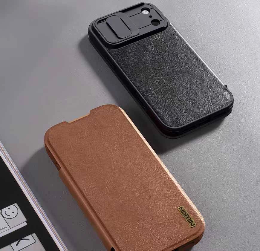 قاب nilkin leather case (آیفون)