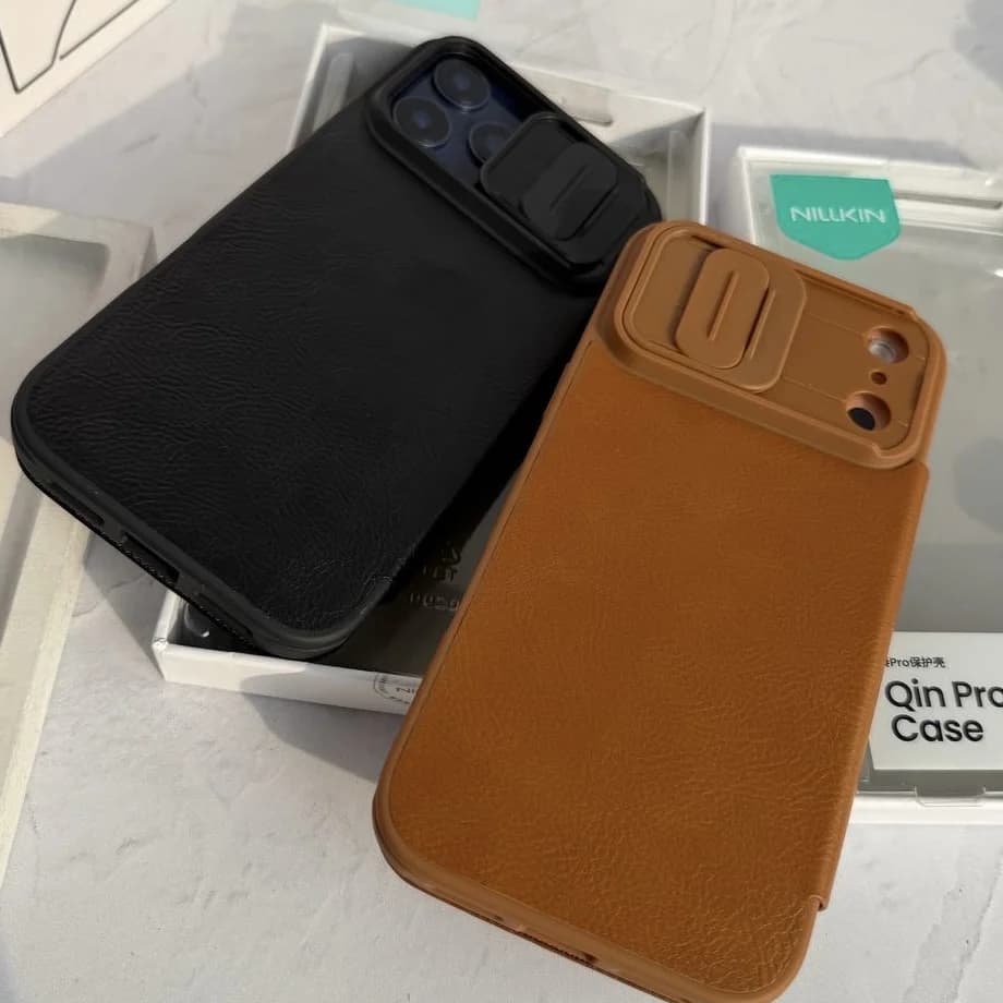 قاب nilkin leather case (آیفون) — تصویر ۴