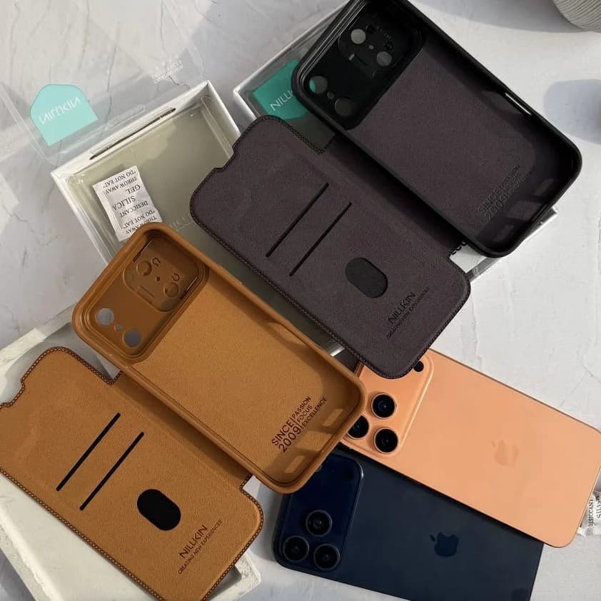 قاب nilkin leather case (آیفون) — تصویر ۶