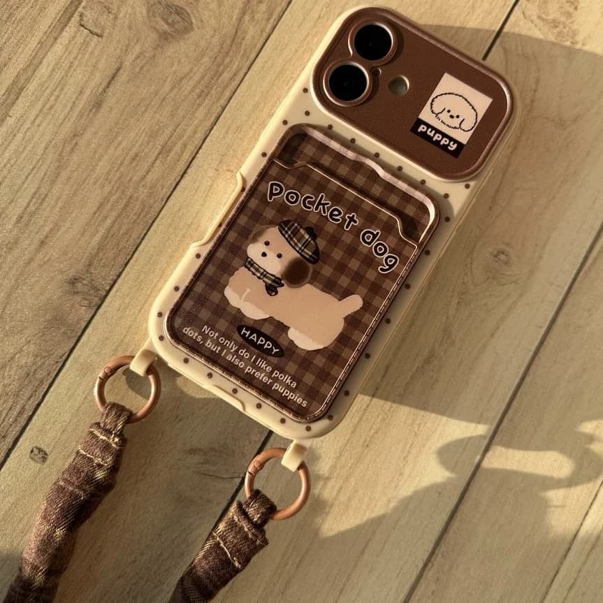 قاب pocket dogs بدون بند (آیفون) — تصویر ۳