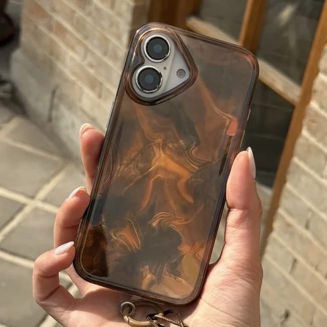 قاب wave brown (آیفون)