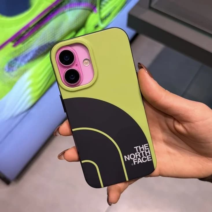 قاب north face green (آیفون)