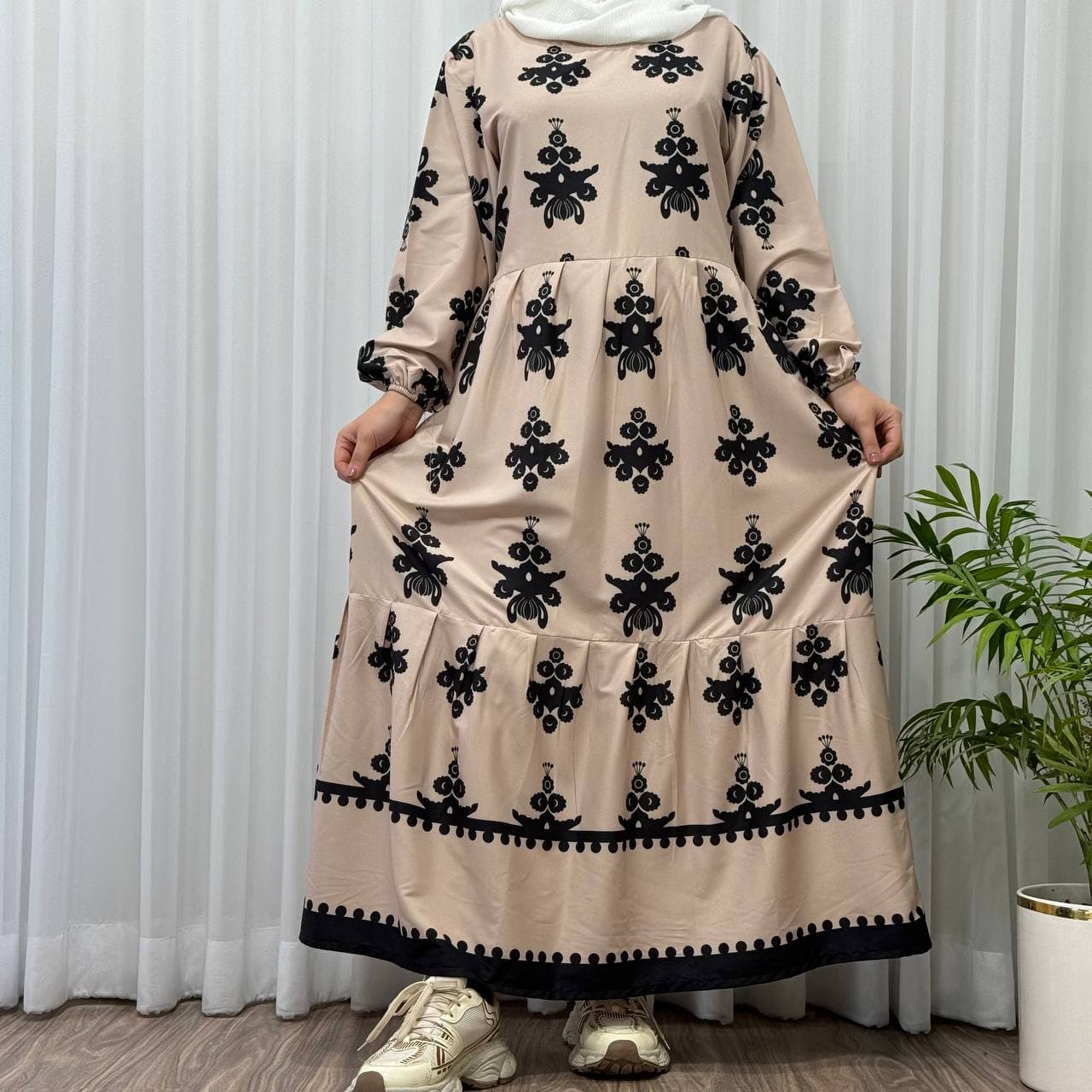 پیراهن ساحلی زنانه بوگاتی مدل انگیزه — تصویر ۳