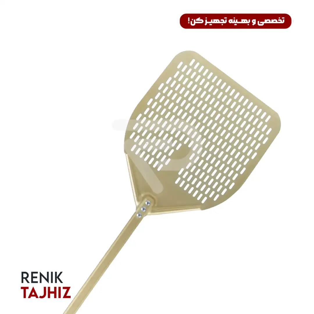 پارو پیتزا مربع پانچ طلایی دسته 120 — تصویر ۴