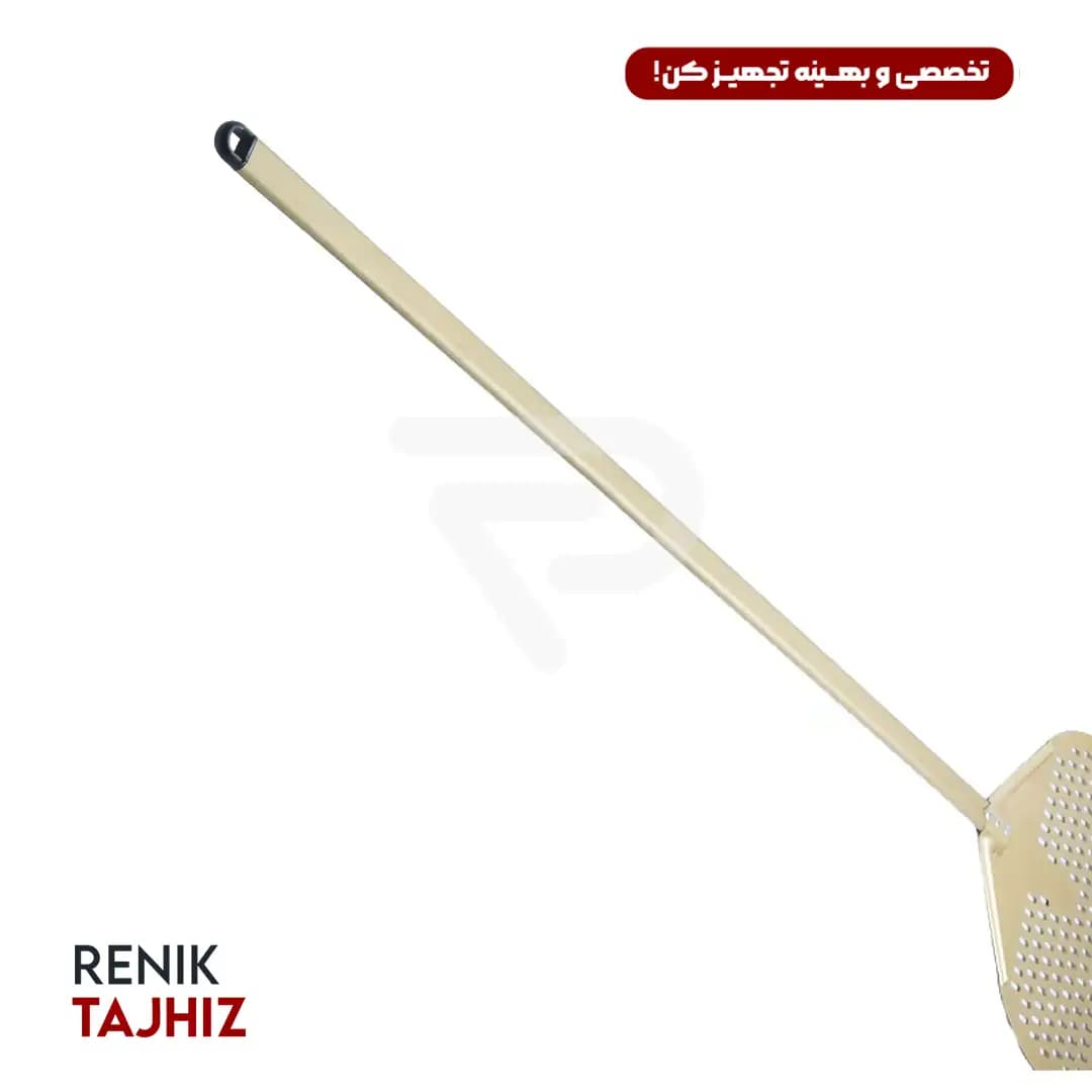 پارو پیتزا مربع پانچ طلایی دسته 120 — تصویر ۳