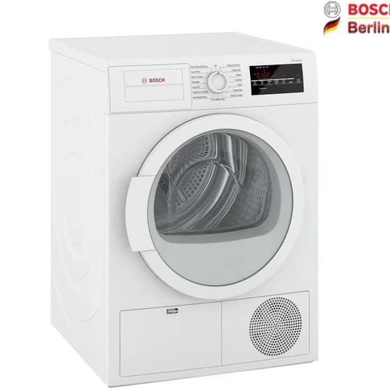 خشک کن بوش 8 کیلویی مدل WTG86400IR گارانتی بوش سرویس