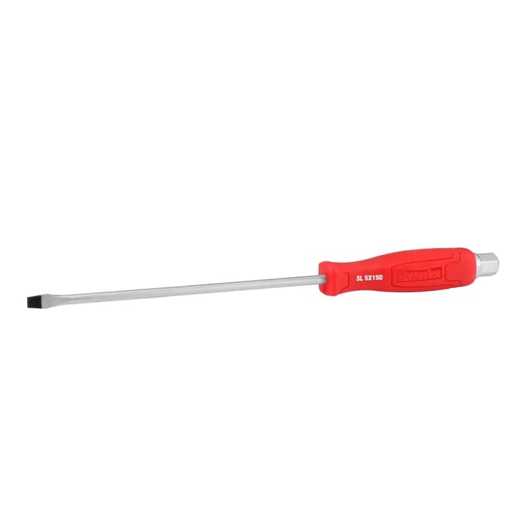 پیچ گوشتی تکی ضربه خور دو سو رونیکس مدل 150*5 دسته پلاستیکی کد RH-2940 — تصویر ۲