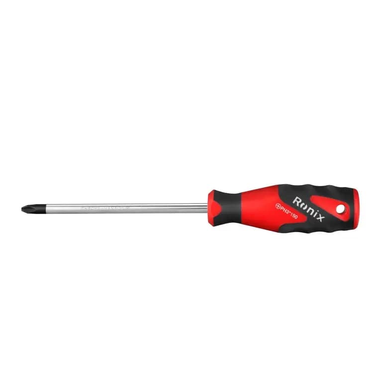 پیچ گوشتی TPR تکی 150×8 چهارسو رونیکس مدل RH-2885