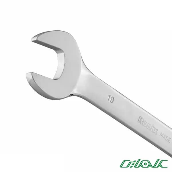 آچار یکسر جغجغه یکسر تخت رونیکس مدل RH-2165 (سایز 15) — تصویر ۶