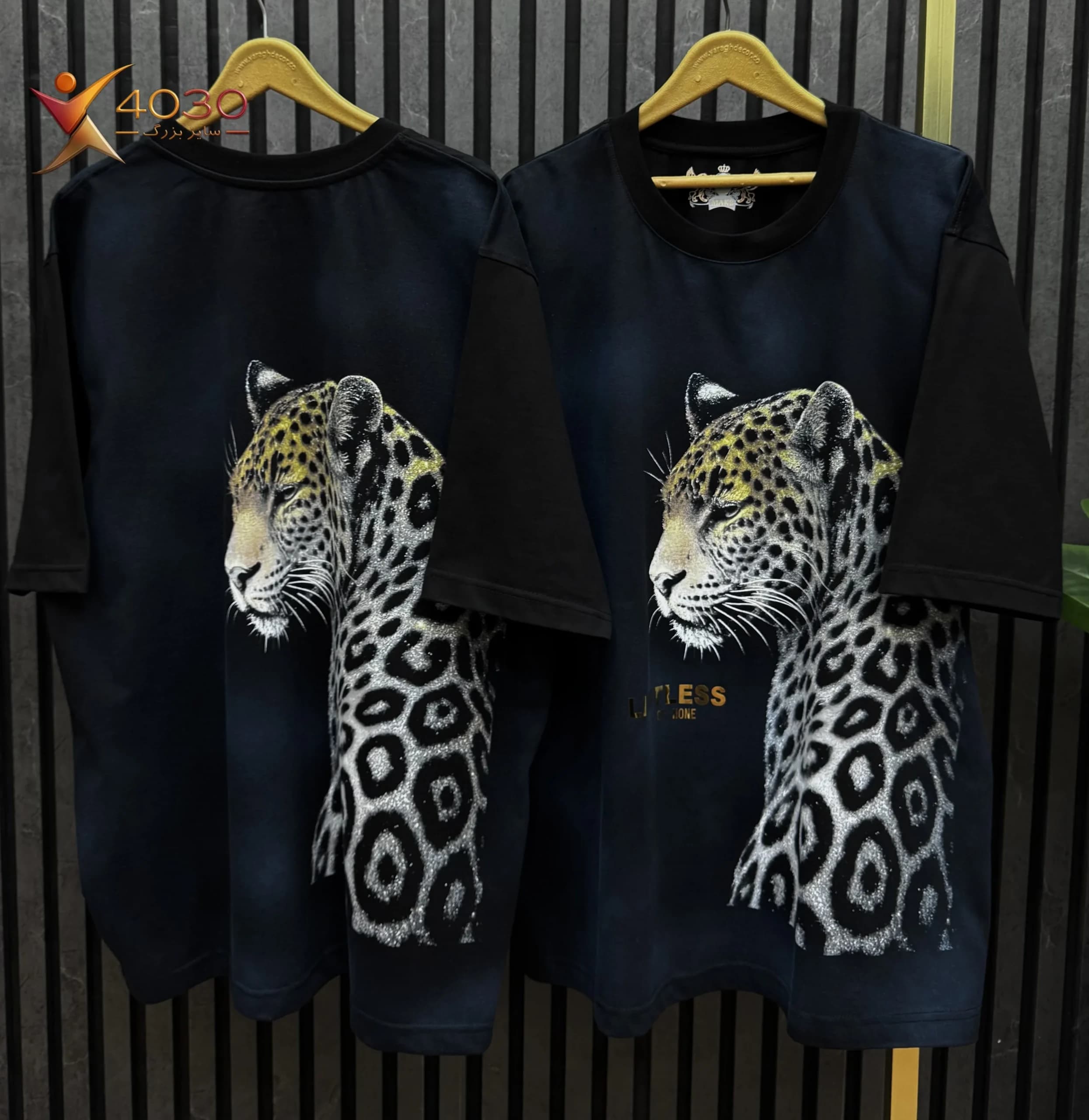 تیشرت پشت طرحدار ماکان LEOPARD سایز بزرگ مردانه ( 889 ) — تصویر ۵