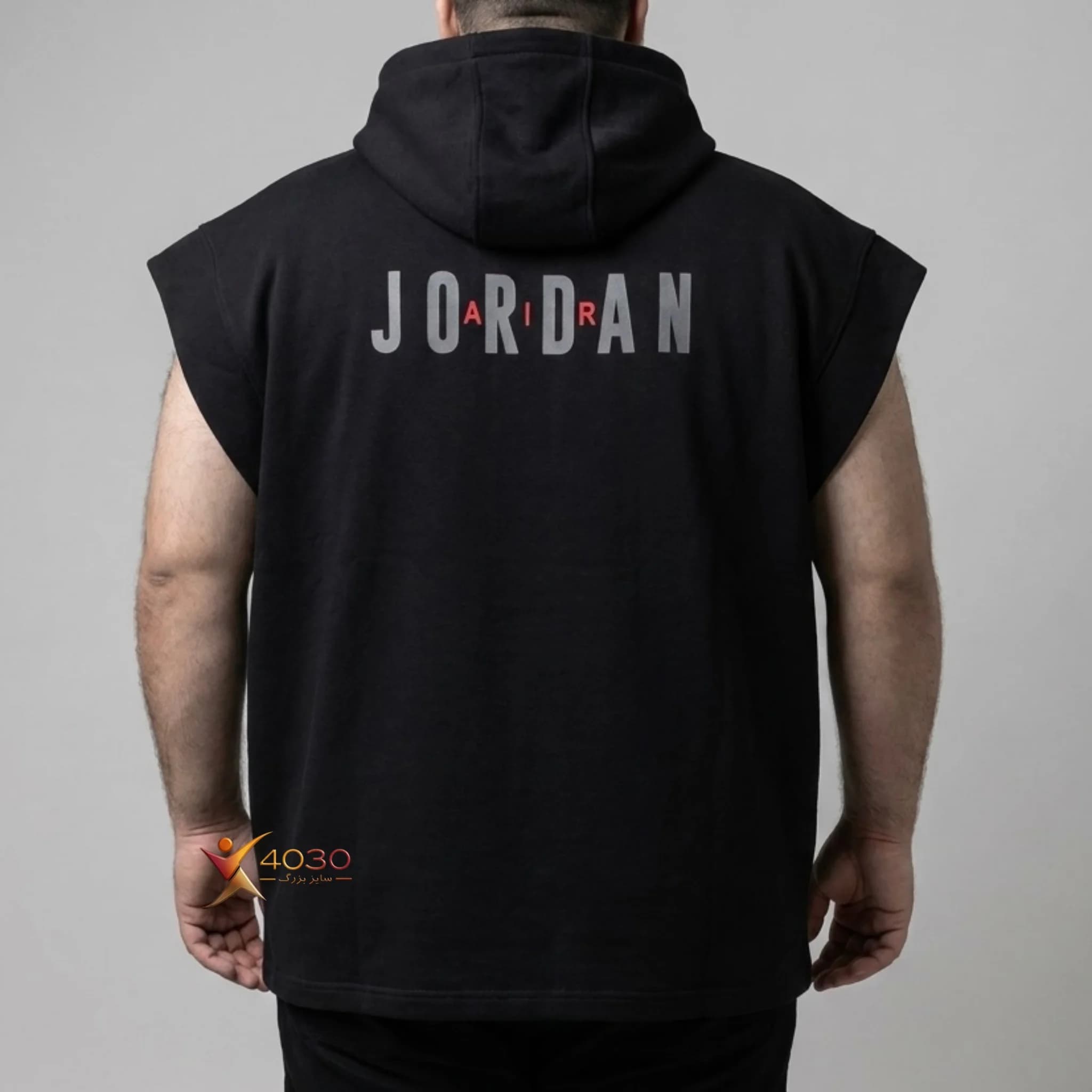 وست دورس پشت طرح دار JORDAN سایز بزرگ مردانه ( 5006 ) — تصویر ۳