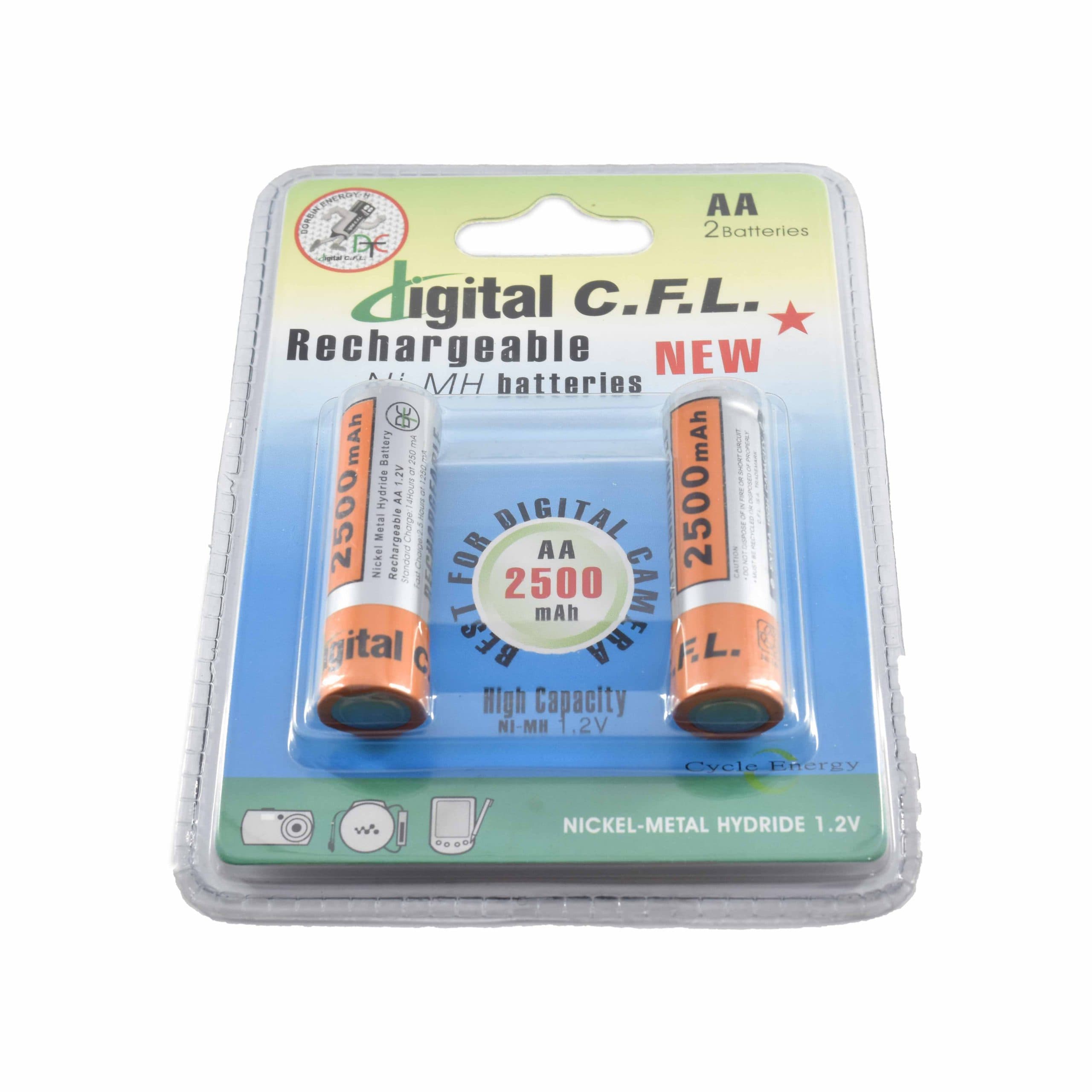 باتری قلمی شارژی 2500mA – CFL