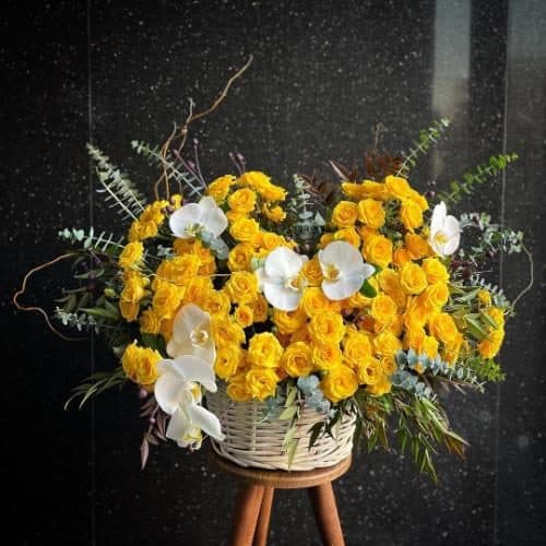 ارسال فوری گل برای تالار پذیرایی سپاه تهران 8525