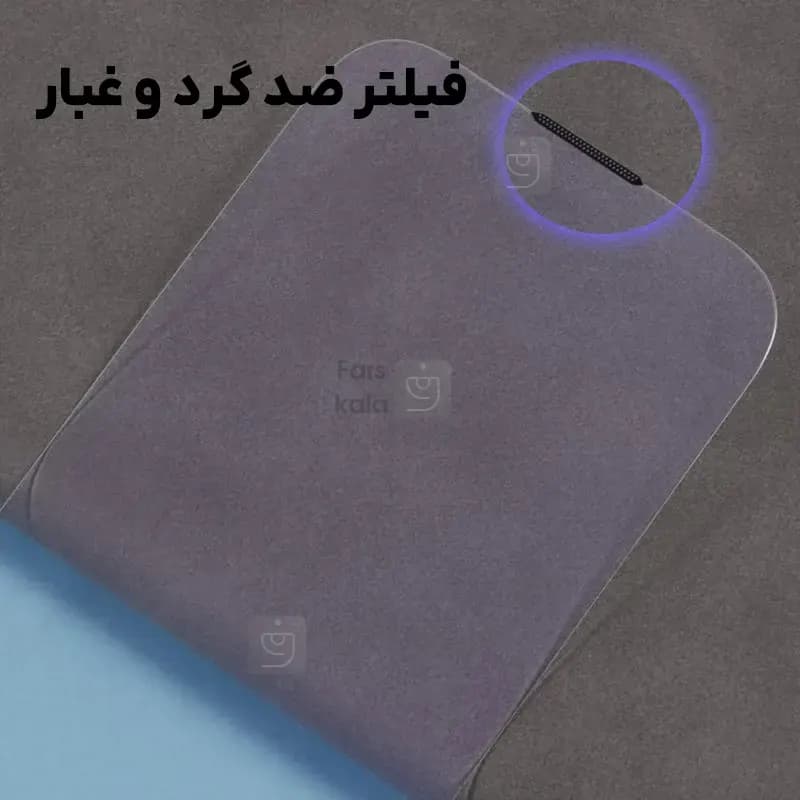 گلس شفاف توری دار مانکی گوشی آیفون 18 پرو مکس — تصویر ۴