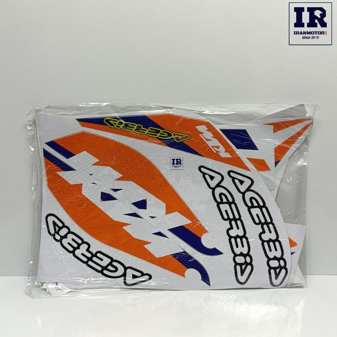 برچسب کامل موتور سیکلت تریل فلات طرح KTM 250 — تصویر ۲