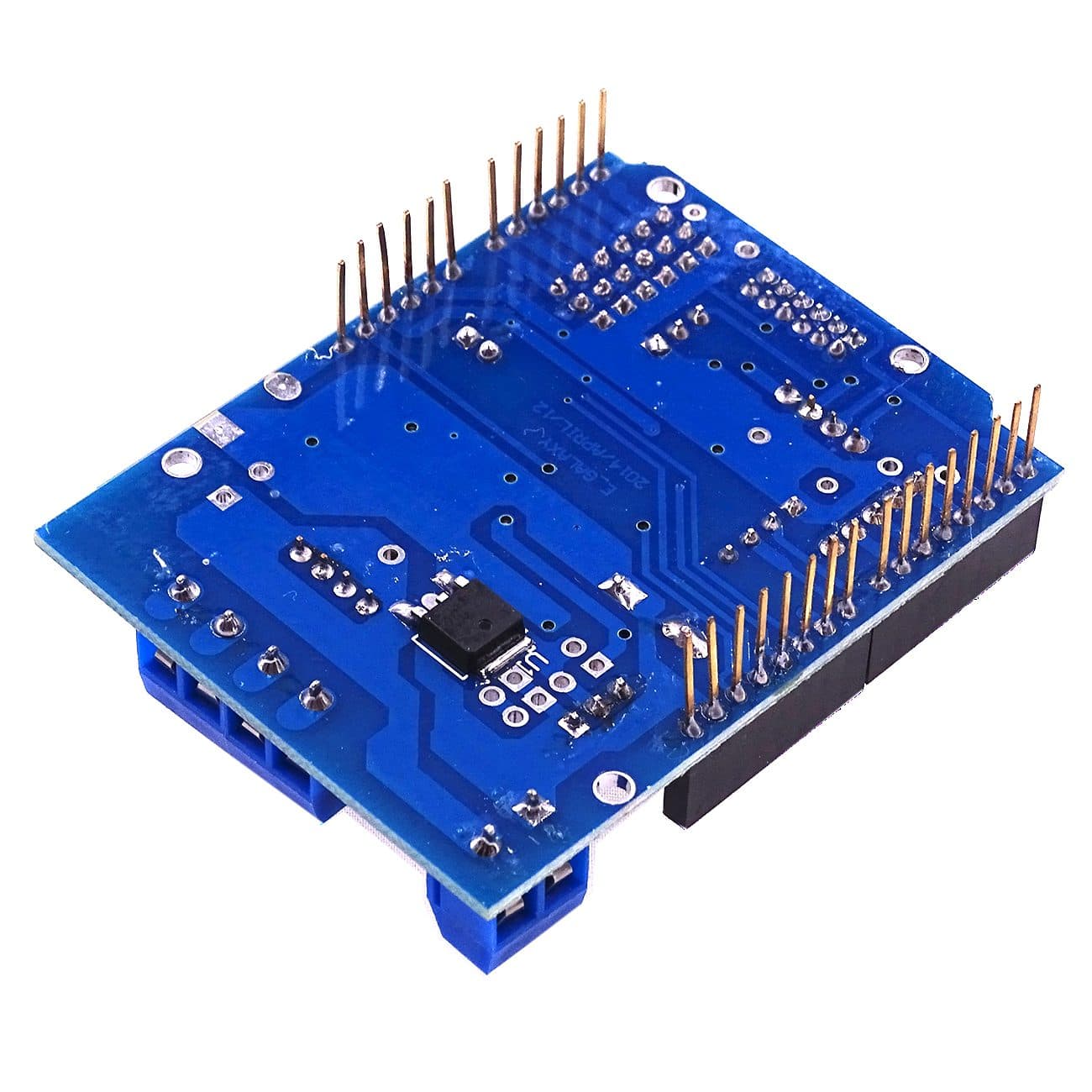 شیلد موتور درایور L298P آردوینو به همراه بازر – Arduino Motor Shield — تصویر ۲